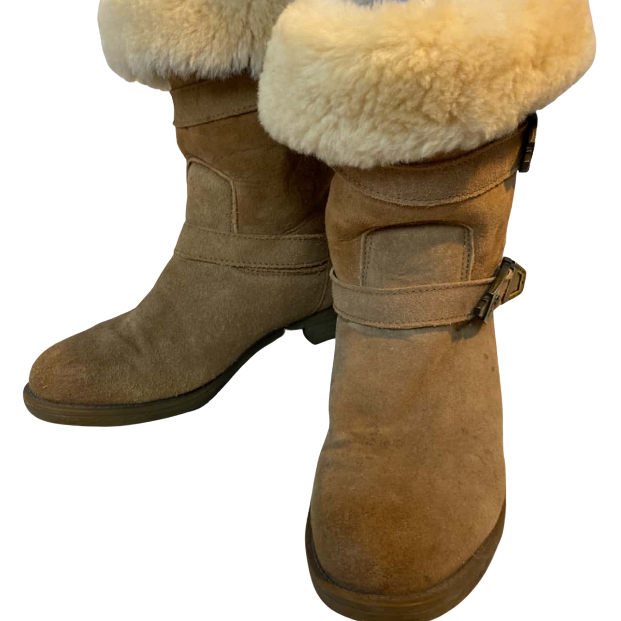 UGG Women's Boots Size 9L Brown (s)