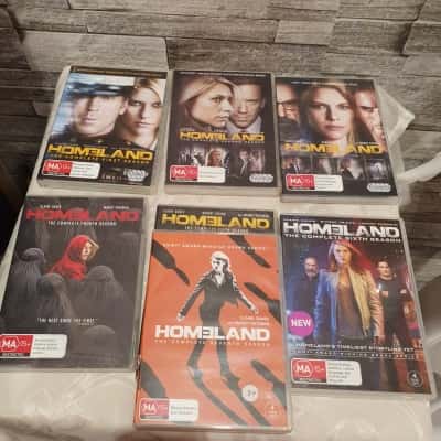 Homeland Season 1-7 DVDs 