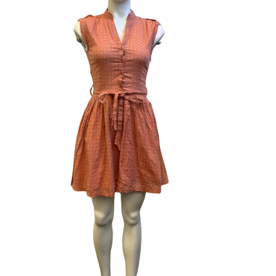Princess Highway Womens  Size 6 Sleeveless Floral Dress Orange Mix