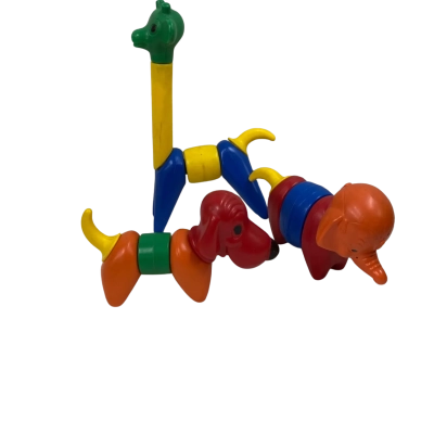 Vintage Tupperware Zoo it Yourself toy