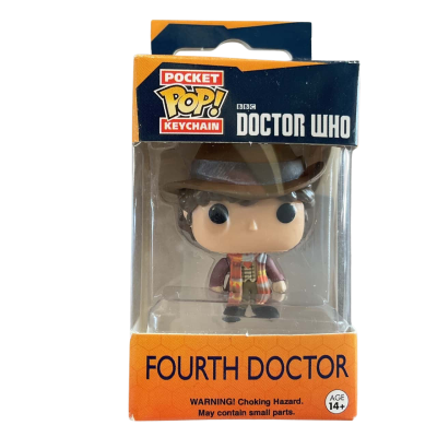 Doctor Who (Fourth Doctor) Funk Pop Vinyl Pocket Keychain