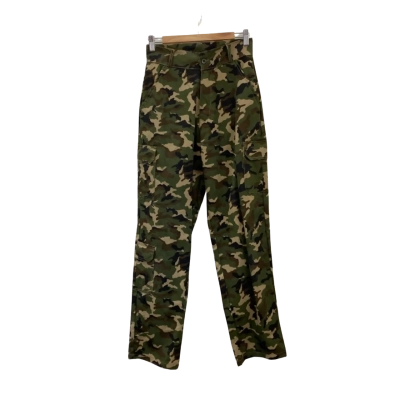 Pretty Little Thing Womens  Size 8 Cargo Pants Khaki Camouflage