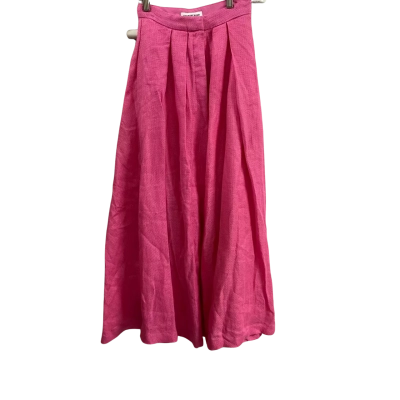 Country Road Womens  Size 4 Column Maxi Skirt Hot Pink