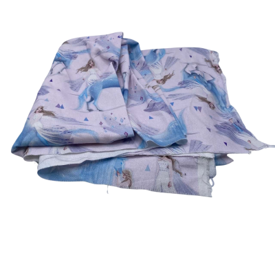 Elsa printed cotton mix fabric.  Medium weight.  80 (w) x 105 (L) cm.