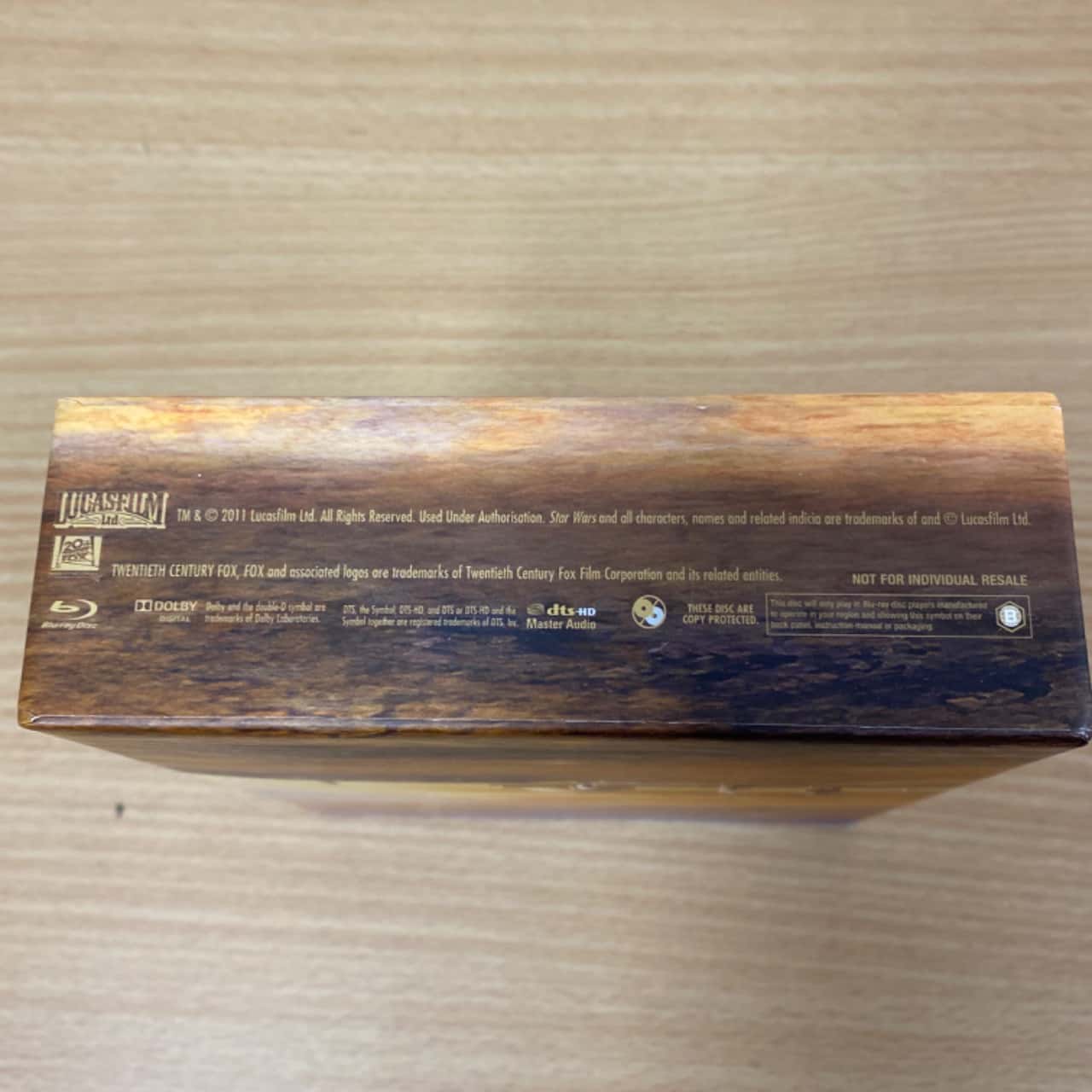 Star Wars The Complete Saga Box Set Bluray 9 Disc Set Region B