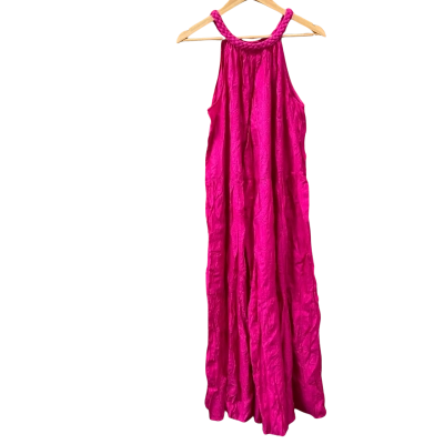Sussan Magenta Braided Detail Dress Size 12