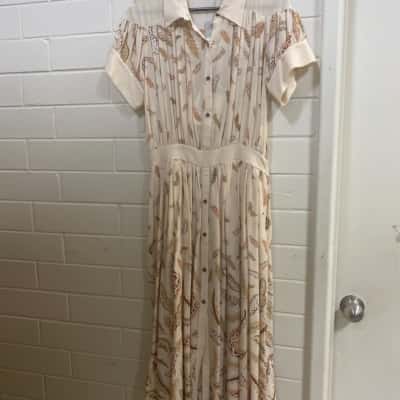  BNWT three graces silk dress