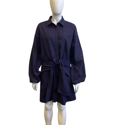 BNWT Calli Women's Size 14 Beni Mini Dress Navy Blue