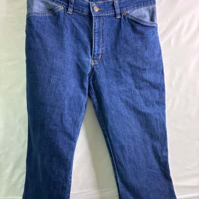 R.M. Williams Womens Size 12 Cropped Jeans Blue 