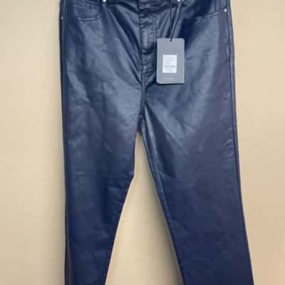 Witchery Womens  Size 12 Casual Pants Navy Blue 