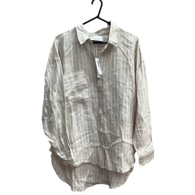 Decjuba Womens Size 16 D-Luxe Linen Shirt