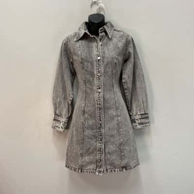 Jag Womens  Size XXS Denim Dress Grey 