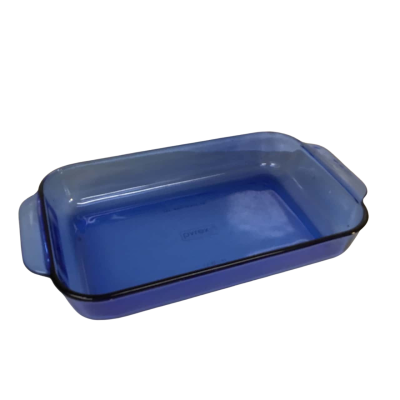 Pyrex Cobolt Blue Rectangle Dish Approx 28 x 19cm