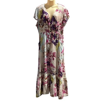 Jaase Womens  Size 20 Maxi Dress Floral / Multicoloured 
