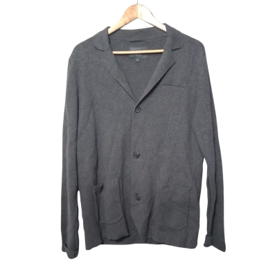 Selected Styles Mens  Size XL Grey Cardigan 
