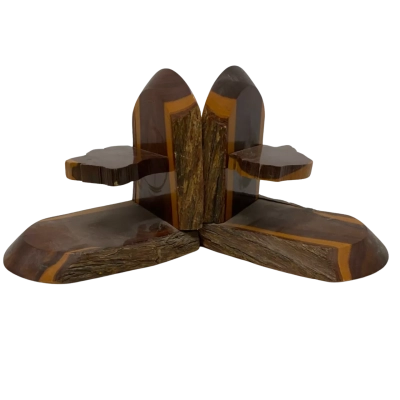 Vintage Regent Mulga Wood Bookends