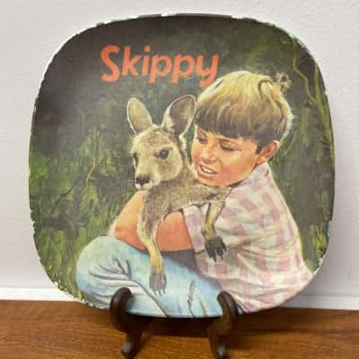 Skippy the Bush Kangaroo Bessemer plate 1970s