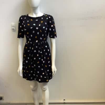Gorman Womens  Size 10 Patterned Mini Dress Multicoloured