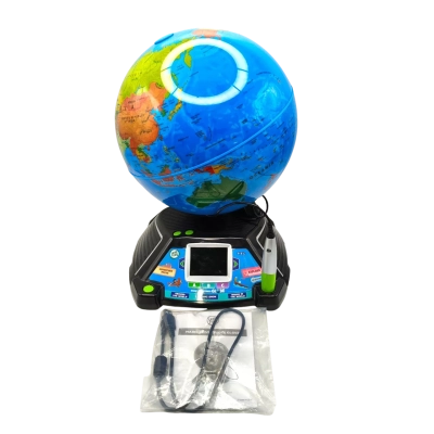 Leap Frog Magic Adventures Globe As New With Instructions & USB Lead - Tested Working  (top shelf)