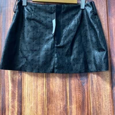 Dangerfield black mini skirt new size 14