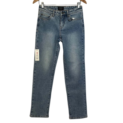 Bardot Womens Faris Straight leg Jeans Size 6 Blue 