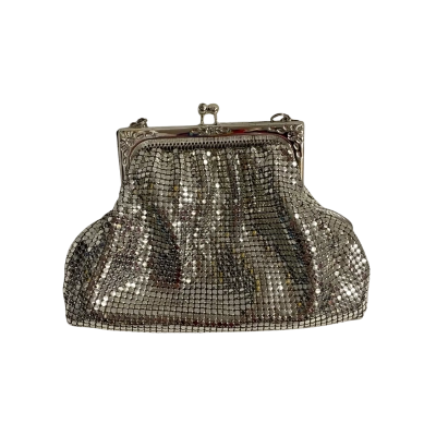 Glomesh Womens Clutch Silver 