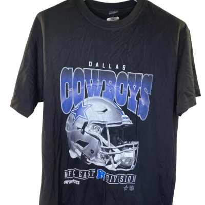 NFL Cotton On Mens  T-shirt Size M Black  