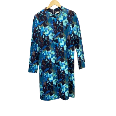 Rebekah Callaghan Gorman Womens  Size 8 Shirt Dress Blue / Teal RRP $199