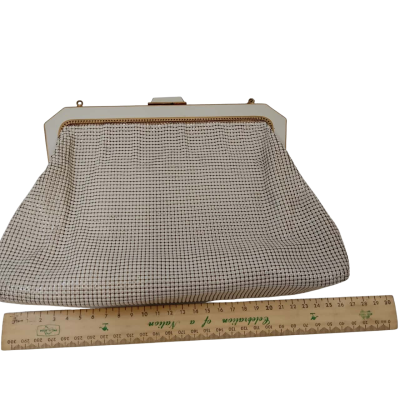 Vintage Oroton Women's Evening Bag Champagne / Cream / Gold 