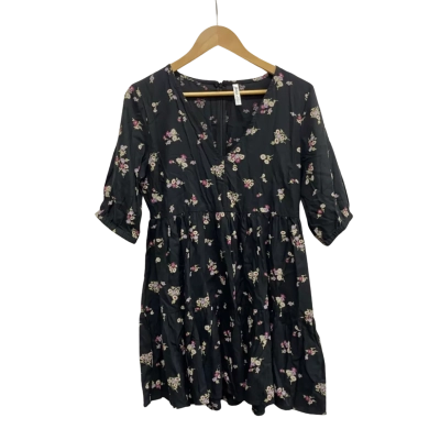 RVCA Women’s Floral Sprinkle Vienna Mini Dress Size 8