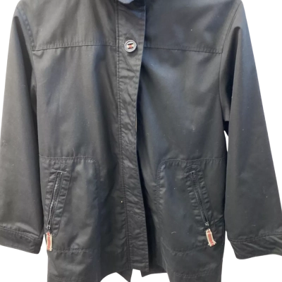  Mens  Size 12 Raincoat Black  