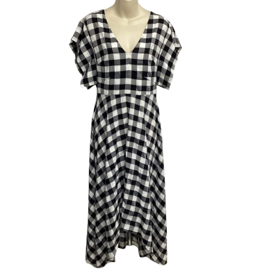 Cooper St Womens  Size 8 Gingham Dress Very Good Used Condition 