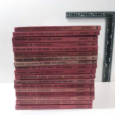 The Military History of World War 2 Book Bundle 18pcs 