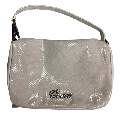 Oroton Leather Wristlet Cream VGC 