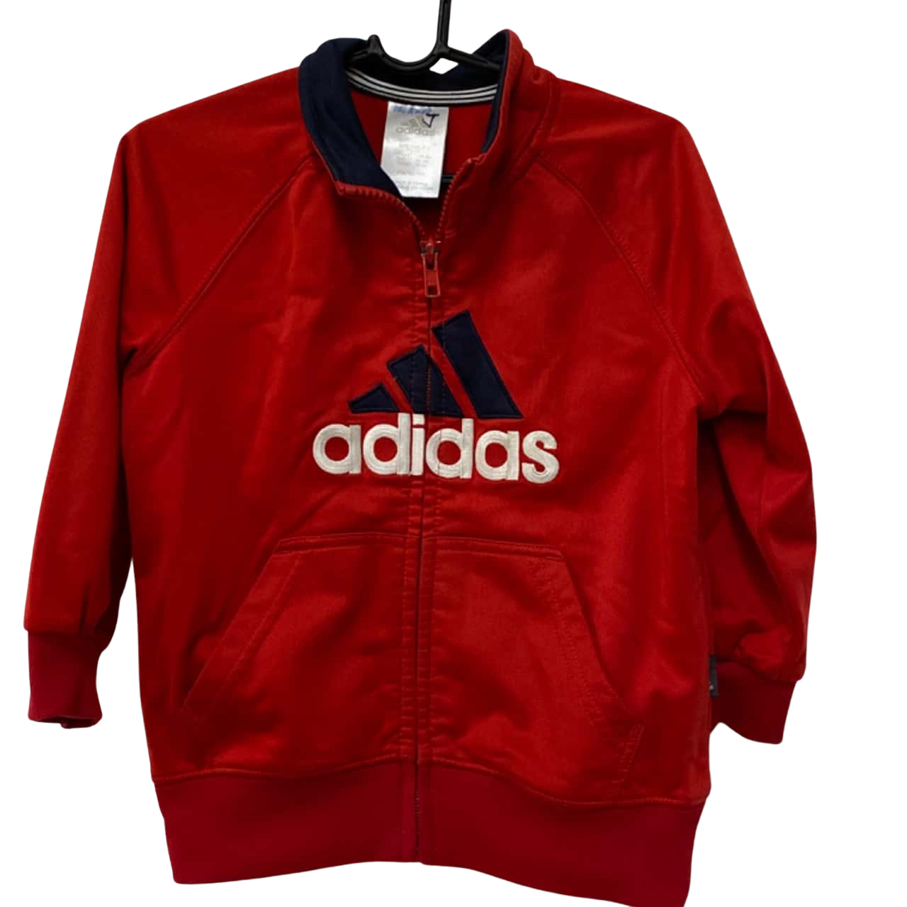 Adidas Kids Size 3 Jacket Red