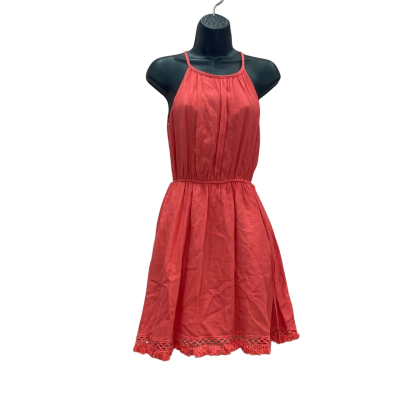 Dotti Womens Size 6 Pink A-Line Mini Dress  