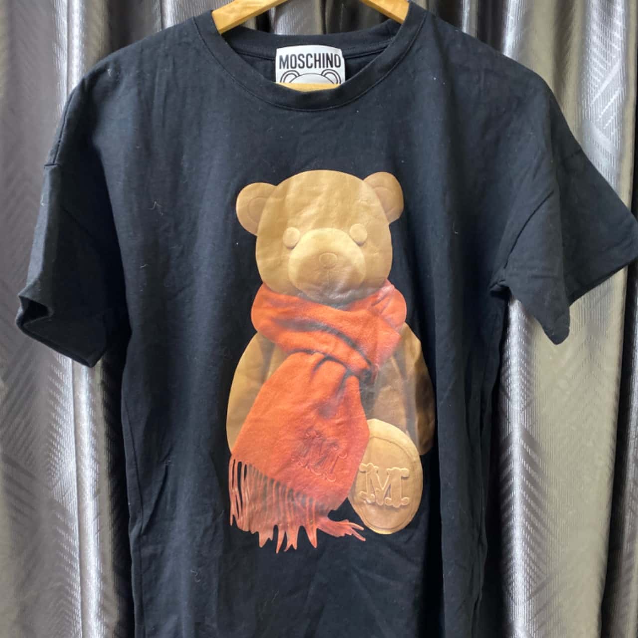 Black Teddy Bear Twins T-Shirt