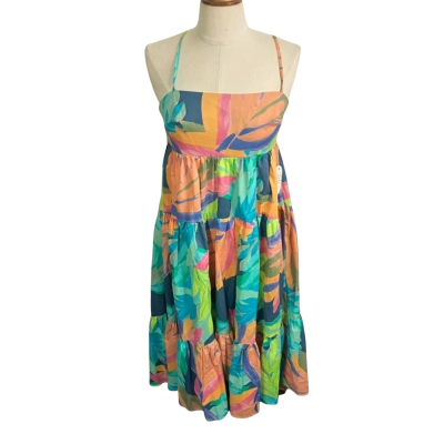 Sheike Womens  Size 8 Sleeveless Dress  Multicoloured 