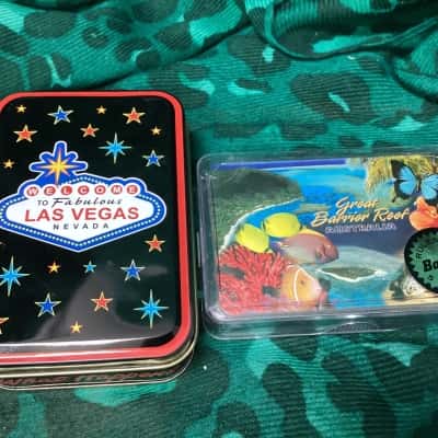 Playing Cards - Las Vegas and Great Barrier Reef.