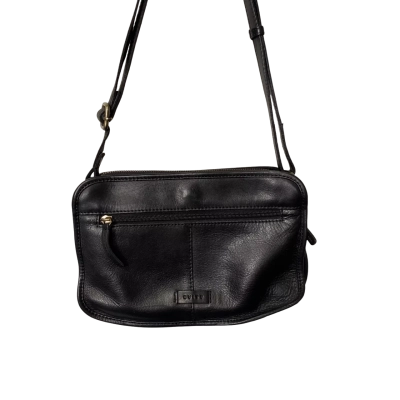 Evity Womens leather Handbag Black  