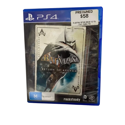 PS4 Batman Return to Arkham 