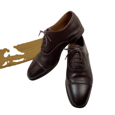 Meermin Mallorca Mens  Size 7.5 Dress shoes Brown 