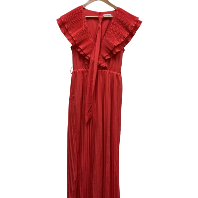 Proud Poppy Clothing Womens Size 8 Jumpsuit Orange 