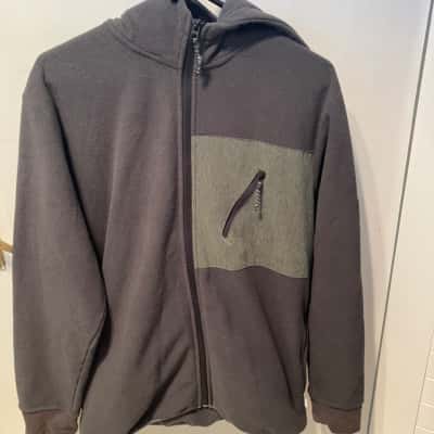 Quiksilver Mens  Size M / S Hood Jacket Grey 