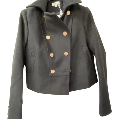 Forcast Black   Cropped Jacket Size 12 