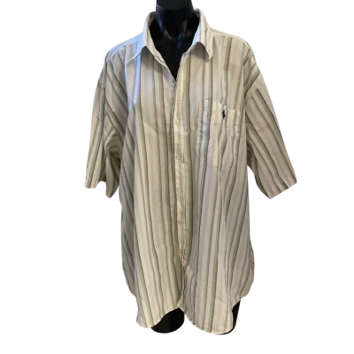 Polo Ralph Lauren Mens  Size XXXL Short Sleeve T-shirt Pinstriped 