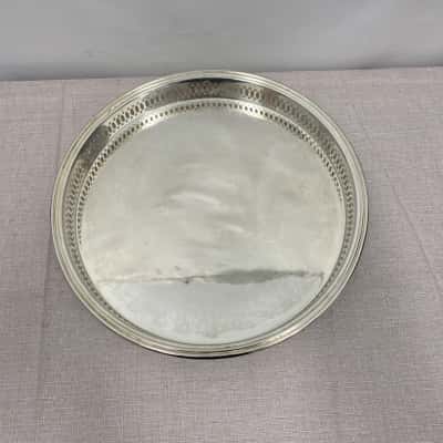 Vintage Strokes Silver collection Gallery Tray