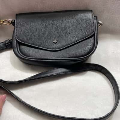 PETA & JAN  Women’s Cross Body Bag Black  