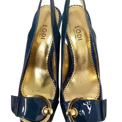 Lodi Women's  Size 37.5 Navy Blue Heels 