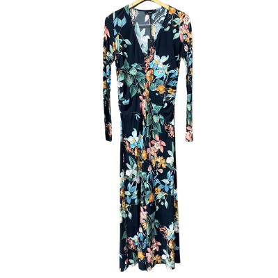 BNWT Saba Womens Size S Black/Floral 'Harlow' Maxi Dress 